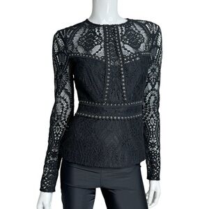 Ever New Melbourne Lace Long Sleeve Blouse